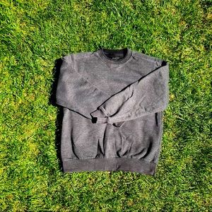 Vintage black crewneck sweater, Medium